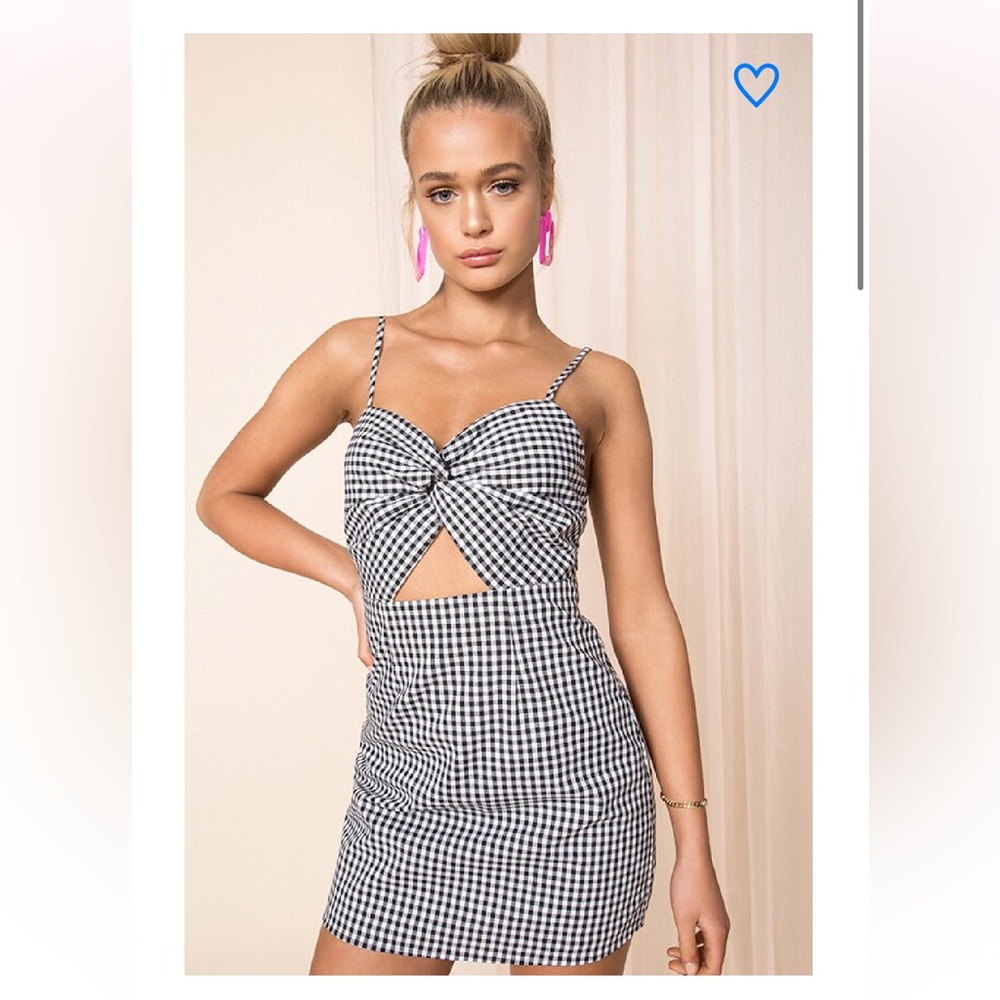 Superdown Belle Knot Mini Dress; Size XS